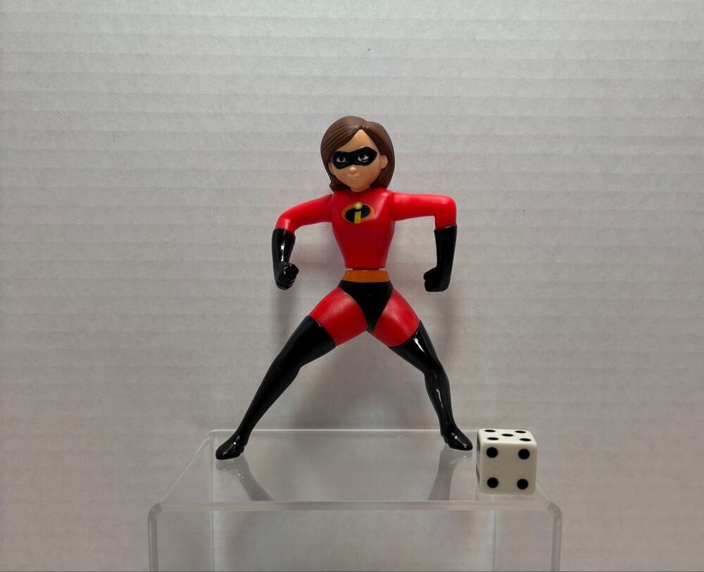 Disney PIXAR Mrs. Incredible/Elastigirl Baby Incredibles 2 McDonalds Figurine